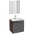 Комплект мебели для ванной Geberit Renova Plan 60 529.915.JK.6 подвесной Темно-серый