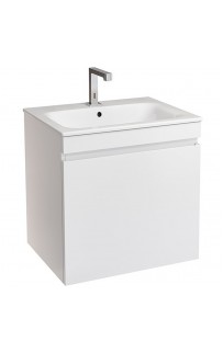 купить Комплект мебели для ванной Geberit Renova Plan 60 529.915.01.6 подвесной Белый глянец в EV-SAN.RU