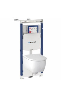 купить Комплект унитаза Geberit iCon 500.362.TC.I с инсталляцией Duofix с сиденьем Микролифт в EV-SAN.RU