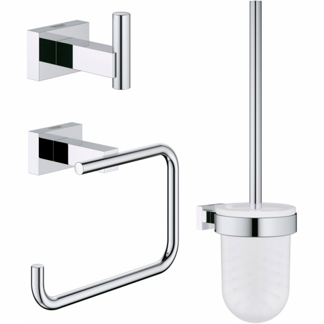 купить Набор аксессуаров для ванной Grohe Essentials Cube 40757001 Хром в EV-SAN.RU