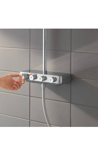 купить Душевая система Grohe Euphoria 26508000 с термостатом Хром в EV-SAN.RU