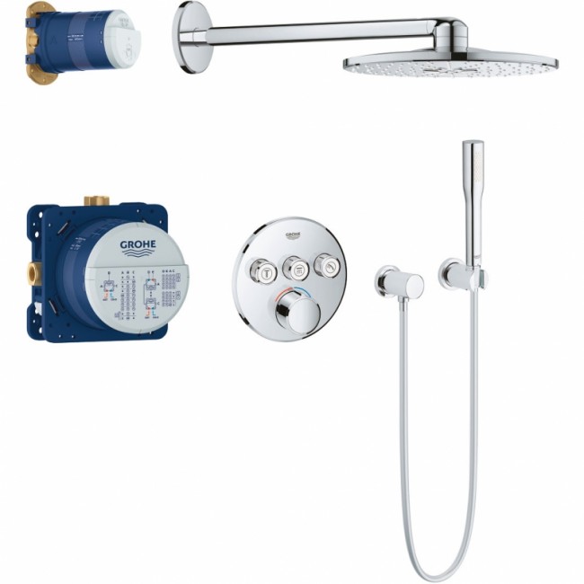 купить Душевая система Grohe SmartControl 34709000 Хром в EV-SAN.RU