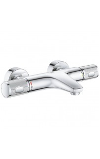 купить Смеситель для ванны Grohe Grohtherm 1000 Performance 34779000 с термостатом Хром в EV-SAN.RU