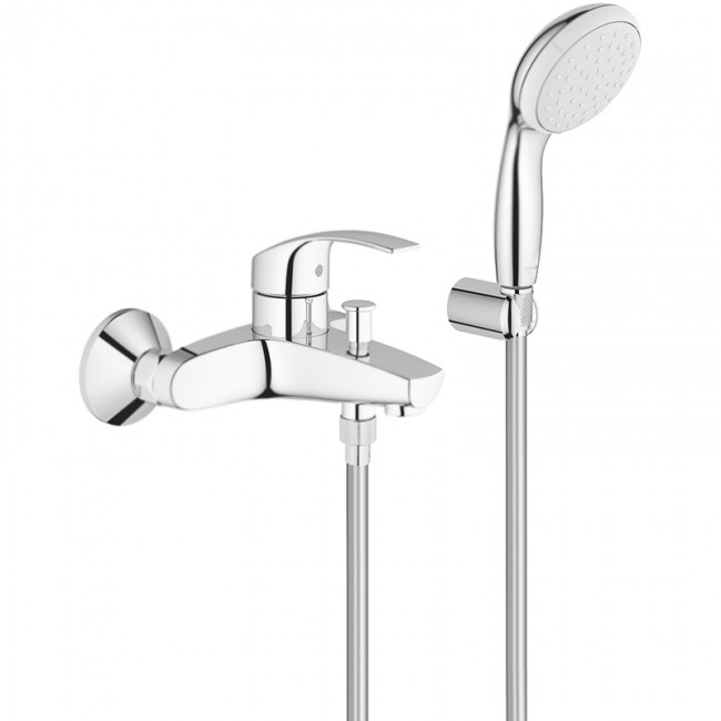 купить Смеситель для ванны Grohe Eurosmart 3330220A Хром в EV-SAN.RU