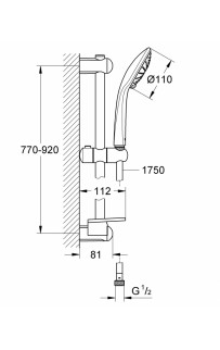 купить Душевой гарнитур Grohe Euphoria 27225001 Хром в EV-SAN.RU