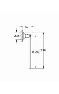 купить Кольцо для полотенец Grohe Essentials Authentic 40655001 Хром в EV-SAN.RU