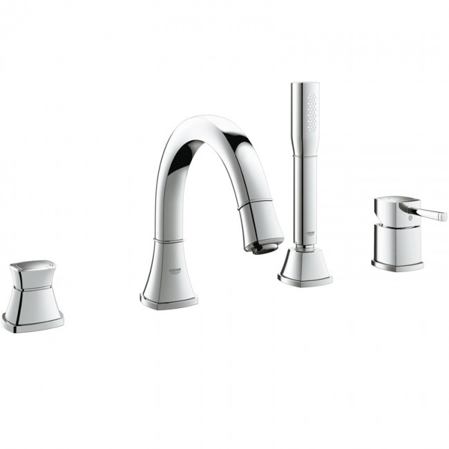 купить Смеситель на борт ванны Grohe Grandera 19936000 Хром в EV-SAN.RU