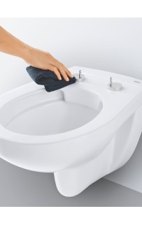 купить Унитаз Grohe Bau Ceramic 39351000 подвесной с сиденьем Микролифт в EV-SAN.RU