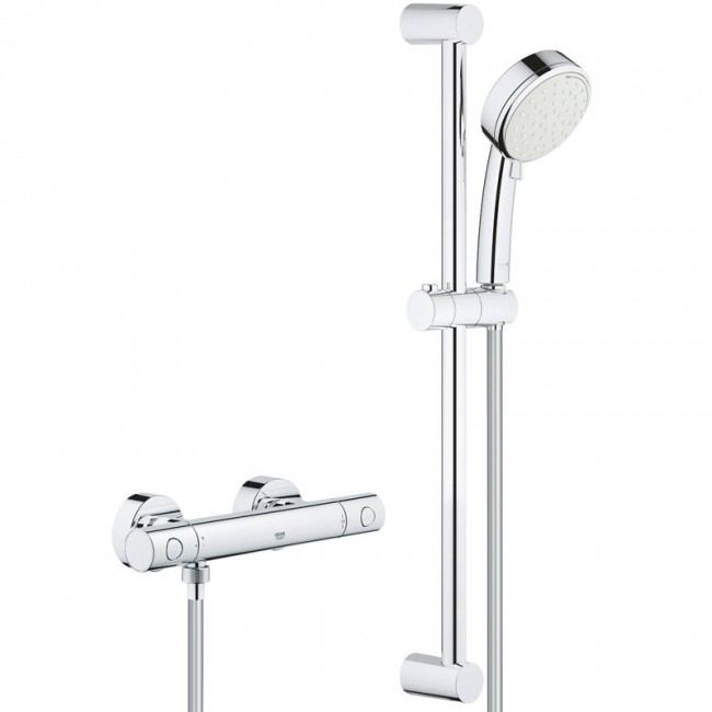 купить Смеситель для душа Grohe Grohtherm 800 Cosmopolitan 34768000 с термостатом Хром в EV-SAN.RU