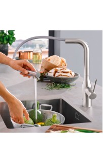 купить Смеситель для кухни Grohe Essence New 30270DC0 Суперсталь в EV-SAN.RU