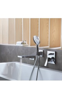 купить Смеситель для душа Hansgrohe Metropol 32545670 Черный в EV-SAN.RU