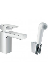 купить Смеситель для раковины Hansgrohe Vernis Shape 71216000 Хром в EV-SAN.RU