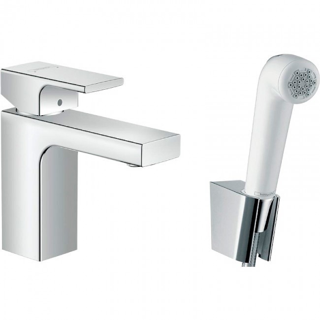 купить Смеситель для раковины Hansgrohe Vernis Shape 71216000 Хром в EV-SAN.RU