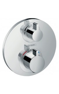 купить Смеситель для душа Hansgrohe Ecostat S 15757000 с термостатом Хром в EV-SAN.RU