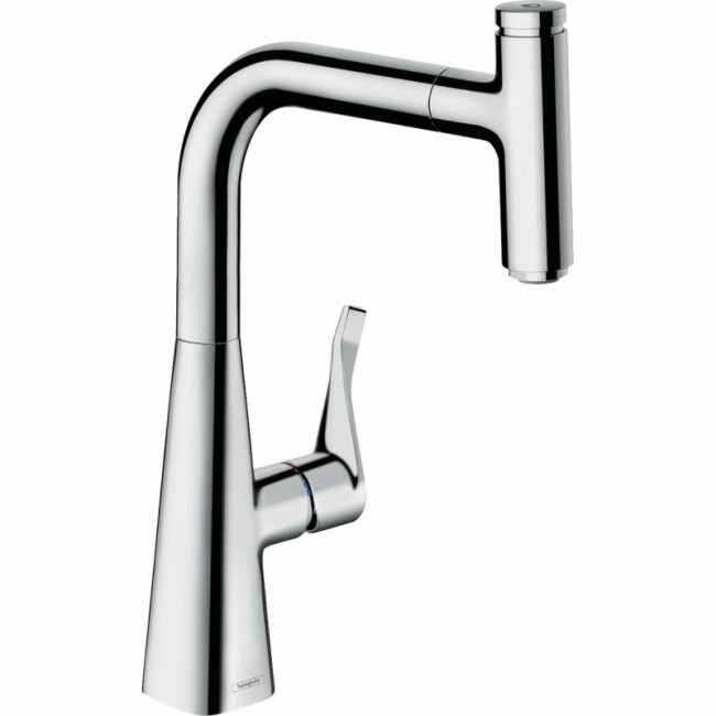 купить Смеситель для кухни Hansgrohe Metris Select M71 14857000 Хром в EV-SAN.RU