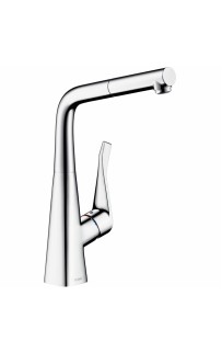 купить Смеситель для кухни Hansgrohe Metris 14821000 Хром в EV-SAN.RU