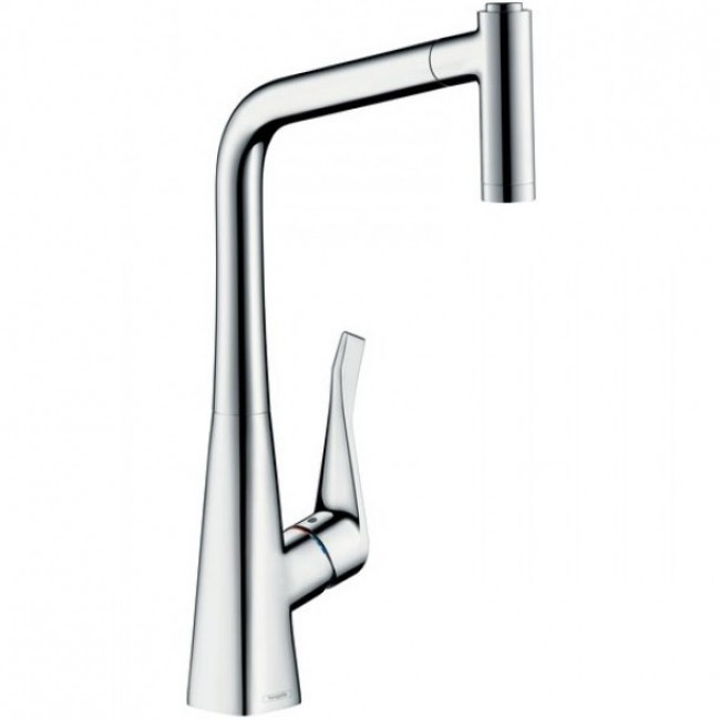 купить Смеситель для кухни Hansgrohe Metris Select 14884000 Хром в EV-SAN.RU