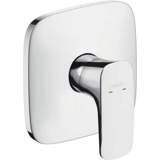 купить Смеситель для душа Hansgrohe PuraVida 15665400 Хром Белый в EV-SAN.RU