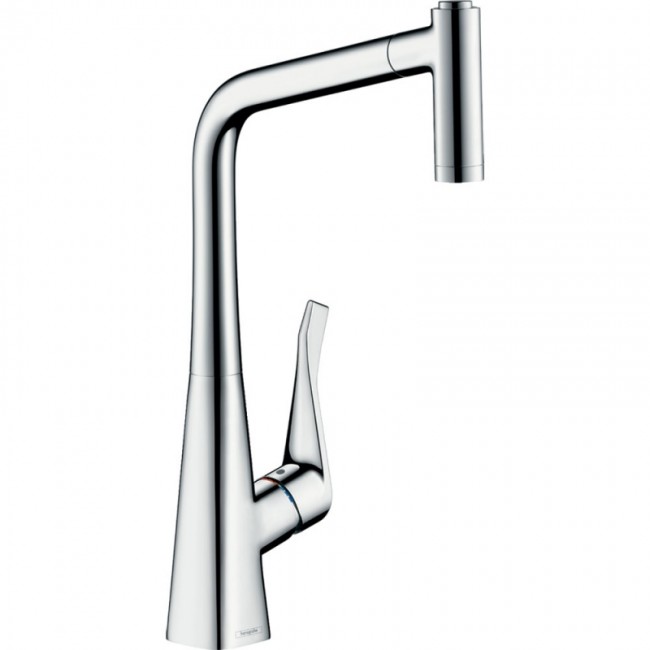 купить Смеситель для кухни Hansgrohe Metris M71 73801000 Хром в EV-SAN.RU