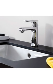 купить Смеситель для раковины Hansgrohe Metris 31080000 Хром в EV-SAN.RU