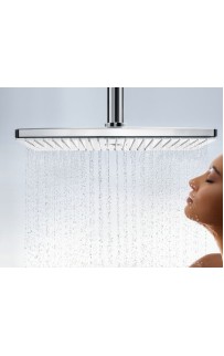 купить Верхний душ Hansgrohe Rainmaker Select 24006600 Хром Черный в EV-SAN.RU