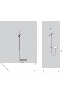 купить Душевой гарнитур Hansgrohe Crometta 26535400 Хром Белый в EV-SAN.RU