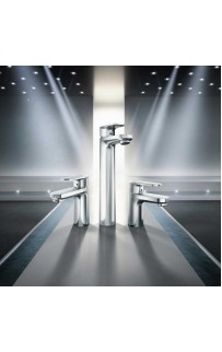 купить Смеситель для раковины Hansgrohe Vernis Blend 71550000 Хром в EV-SAN.RU