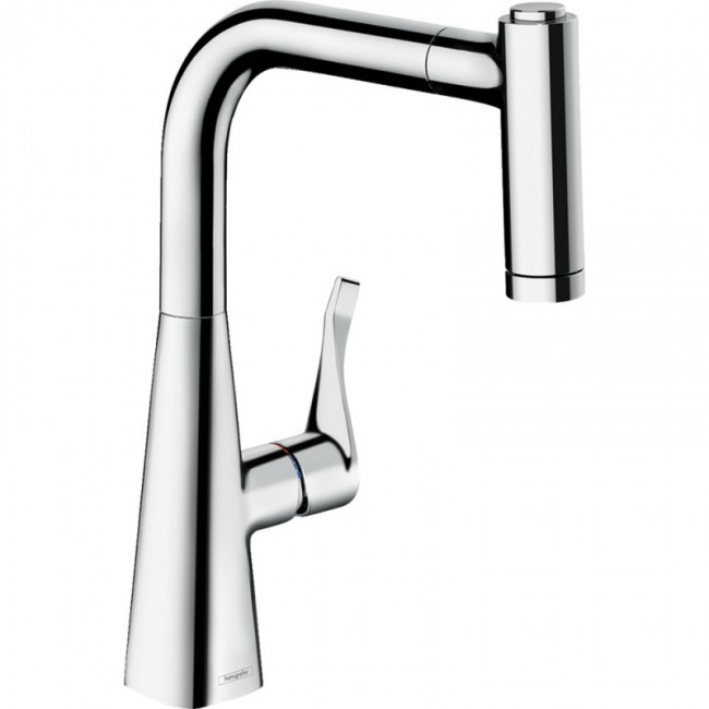 купить Смеситель для кухни Hansgrohe Metris M71 73800000 Хром в EV-SAN.RU