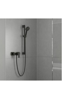 купить Смеситель для душа Hansgrohe Vernis Shape 71650670 Черный матовый в EV-SAN.RU