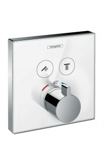 купить Смеситель для душа Hansgrohe ShowerSelect 15738400 Хром Белый в EV-SAN.RU