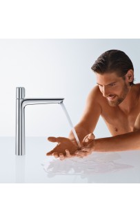 купить Смеситель для раковины Hansgrohe Talis Select E 71753000 Хром в EV-SAN.RU