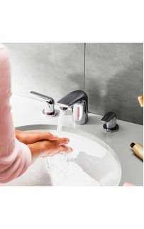 купить Смеситель для раковины Hansgrohe Novus 71140000 Хром в EV-SAN.RU