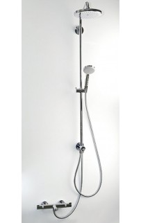 купить Душевая система Hansgrohe Croma Showerpipe Reno 27224000 без смесителя Хром в EV-SAN.RU