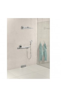 купить Верхний душ Hansgrohe Rainmarket Select 460 1jet 24003600 Черный хром в EV-SAN.RU
