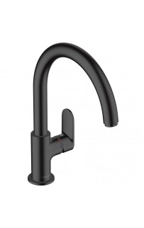 купить Смеситель для кухни Hansgrohe Vernis Blend 71870670 Черный матовый в EV-SAN.RU