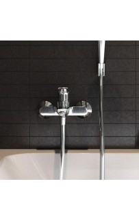 купить Смеситель для ванны Hansgrohe Logis 71400000 Хром в EV-SAN.RU