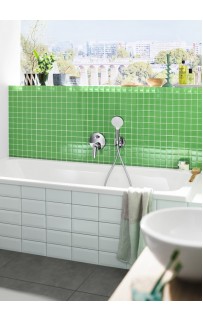 купить Ручной душ Hansgrohe Crometta 26825400 Хром Белый в EV-SAN.RU