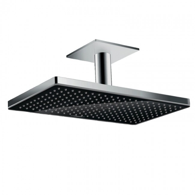 купить Верхний душ Hansgrohe Rainmarket Select 460 1jet 24002600 Черный хром в EV-SAN.RU