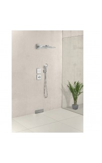 купить Верхний душ Hansgrohe Rainmarket Select 460 2jet 24005600 Черный хром в EV-SAN.RU