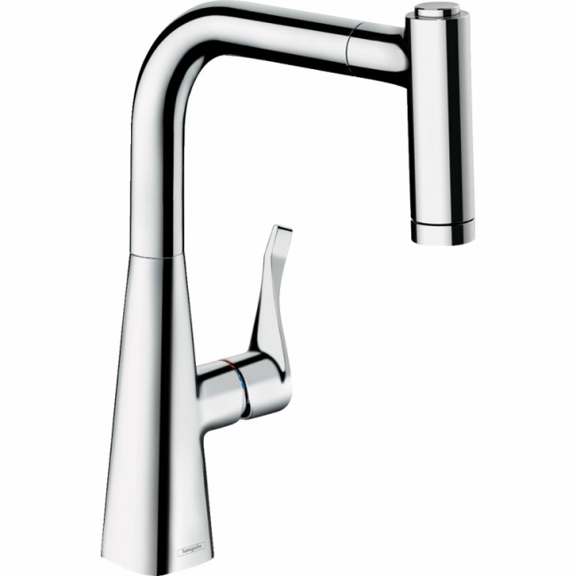 купить Смеситель для кухни Hansgrohe Metris Select M71 14834000 Хром в EV-SAN.RU