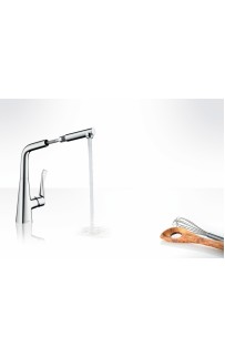 купить Смеситель для кухни Hansgrohe Metris Select M71 14834000 Хром в EV-SAN.RU