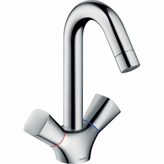 купить Смеситель для раковины Hansgrohe Logis 71221000 Хром в EV-SAN.RU