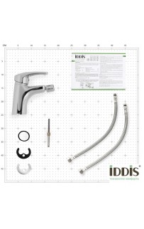 купить Смеситель для биде Iddis Carlow Plus CRPSB00i04 Хром в EV-SAN.RU