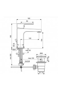 купить Комплект смесителей Ideal Standard Esla BC264AA Хром в EV-SAN.RU