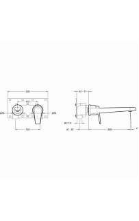 купить Смеситель для раковины Jacob Delafon Avid E97358-CP Хром в EV-SAN.RU