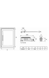 купить Душевой поддон из материала Flight Jacob Delafon Flight Pure 100x80 E62324-00 Белый глянец в EV-SAN.RU