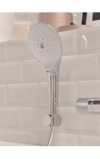 купить Ручной душ Jacob Delafon Noe Switch E22269-CP Белый Хром в EV-SAN.RU