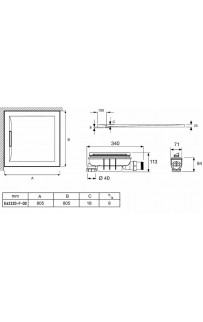 купить Душевой поддон из материала Flight Jacob Delafon Flight Pure 80x80 E62320-F-00 Белый матовый с антискользящим покрытием в EV-SAN.RU