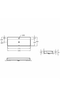 купить Раковина Jacob Delafon Vox 120 EVA112-00 Белая в EV-SAN.RU