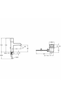 купить Смеситель для раковины Jacob Delafon Rivoli E24323-CP Хром в EV-SAN.RU